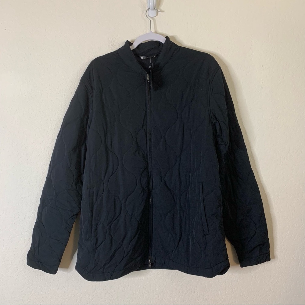 Travis Mathew black Mens come what may full zip jacket L NWT - Picture 2 of 12